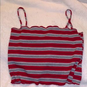 Striped Crop Top
